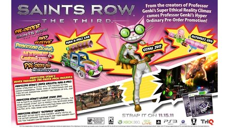 Saints Row: The Third - Preorder - Vorbesteller-Bonus bringt Katapultwagen
