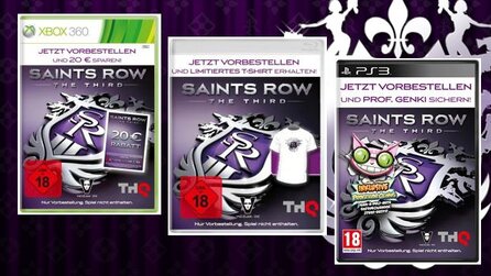 Saints Row: The Third - Xbox 360- und PS3-Version für Vorbesteller 20 Euro billiger