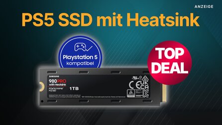 Samsung 980 Pro: PS5 SSD mit 1 TB und Heatsink jetzt zum Toppreis bei MediaMarkt sichern