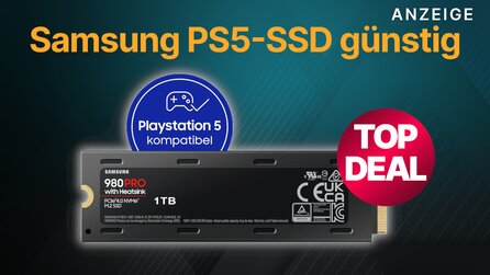Nur für 24 Stunden: PS5-SSD Samsung 980 Pro mit Heatsink bei MediaMarkt im Angebot