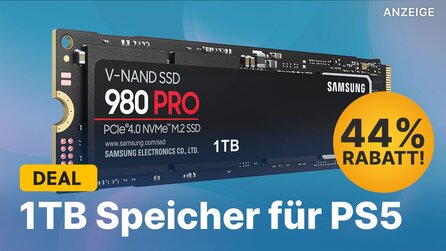 Samsung 980 Pro: Die wohl beliebteste PS5-SSD jetzt mit 1TB für 69,90€ bei Amazon abstauben