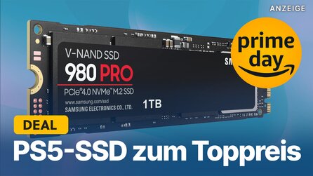 PS5-SSD im Prime Day-Angebot: Die Samsung 980 Pro ist schon jetzt um fast die Hälfte reduziert