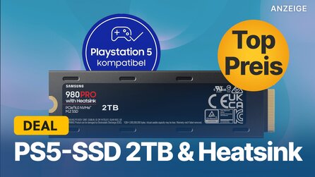 PS5-SSD mit 2TB im Angebot: Samsung 980 Pro Heatsink jetzt sichern, bevor der Preis weiter steigt!