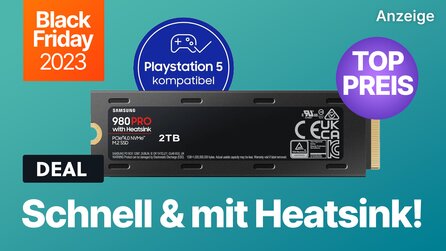 PS5-SSD am Black Friday besonders günstig: Jetzt 2TB Speicher und Heatsink zum Schnäppchenpreis sichern