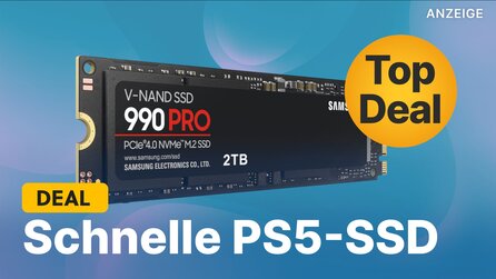 PS5-SSD mit 2TB zum Schnäppchenpreis: So günstig gab es die Samsung 990 Pro noch nie