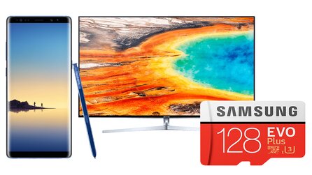 Galaxy Note 8, UHD-TV, Heimkino und mehr im Angebot - Tiefpreisspätschicht bei MediaMarkt