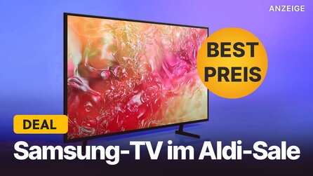 Samsung 4K-Fernseher jetzt im Aldi-Angebot: Günstiger gab es diesen Smart-TV aus 2024 noch nie!