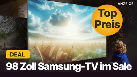 Ein Fernseher wie eine Kinoleinwand: 98 Zoll Samsung 4K-TV jetzt 53% günstiger im MediaMarkt-Angebot!