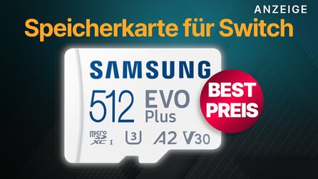 Nur für kurze Zeit: 512 GB Samsung Speicherkarte für Nintendo Switch günstig wie nie
