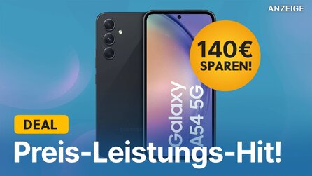 OLED, 120Hz und 5G für gerade mal 350€: Das Samsung Galaxy A54 ist der Preis-Leistungs-Hit schlechthin und jetzt im Angebot