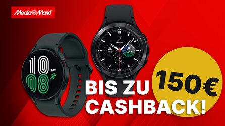 MediaMarkt Black Friday Cashback-Aktion: Samsung Galaxy Watch 4 zum Bestpreis [Anzeige]