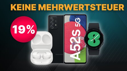 Mehrwertsteuer geschenkt: Samsung Galaxy-Produkte im Angebot bei Saturn [Anzeige]