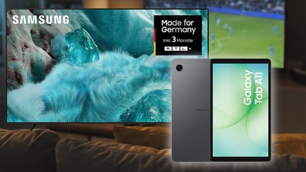 Teaserbild für 55% Rabatt auf diesen 75-Zöller von Samsung und ein Tablet gibts gratis dazu!