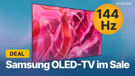 Samsung OLED 4K-TV günstig wie nie im Angebot: High-End-Fernseher mit 55 Zoll + 144Hz zum Top-Preis schnappen