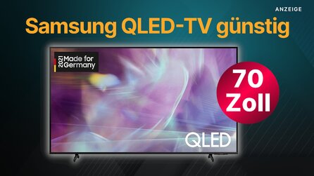 Amazon September-Angebote: 70 Zoll Samsung QLED-TV jetzt für nur 420€