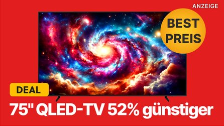 75 Zoll Samsung QLED-Fernseher jetzt 52% günstiger bei MediaMarkt: Bester Preis aller Zeiten!
