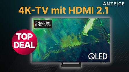 Samsung QLED Q70A: Gaming-TV mit HDMI 2.1 jetzt zum Toppreis bei Amazon