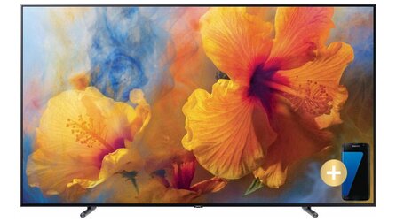 Aktuelles Angebot: Samsung QLED-TV kaufen - Galaxy S7 gratis erhalten