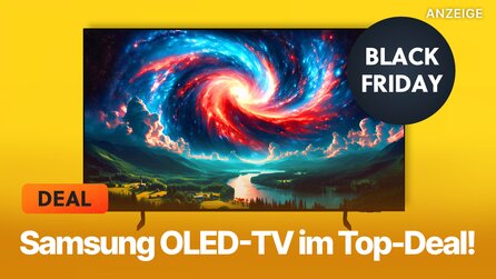 OLED-TV günstig wie nie im Amazon Black Friday: Dieser Samsung-Fernseher aus 2025 verbindet QLED und OLED für Top-Bildqualität!
