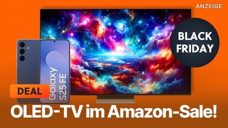 600€-Geschenk bei Amazon sichern: 83 Zoll OLED 4K-TV im Black-Friday-Angebot schnappen und Samsung-Handy kostenlos abstauben!