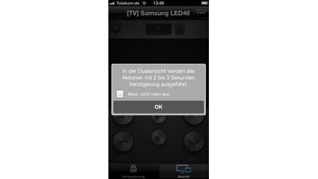 Samsung Smart View - Screenshots aus der App