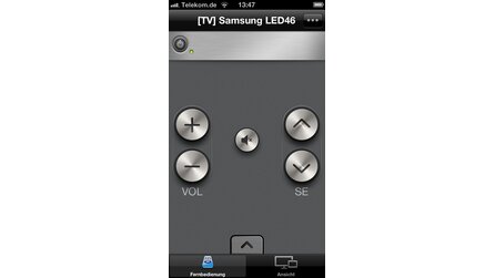 Samsung Smart View - Screenshots aus der App