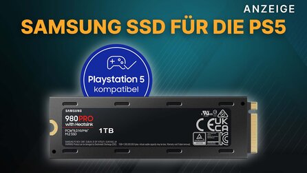 Schnelle Samsung SSD für die PS5: Schnappt euch jetzt die 980 Pro Heatsink mit 2 TB günstig bei MediaMarkt