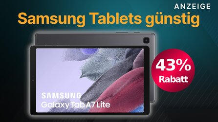 Samsung Galaxy + Lenovo Tablets: Bis zu 43% Rabatt in den Amazon Last Minute Angeboten sichern