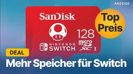 Mehr Speicher für Nintendo Switch: Offizielle Speicherkarte schon ab 12,99€ bei Amazon schnappen