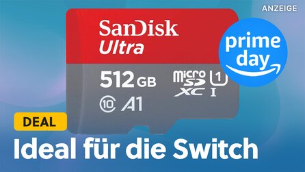 SanDisk Ultra MicroSD für Nintendo Switch am Prime Day zum Rausschmiss-Preis: 512GB fast geschenkt!