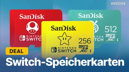Mehr Speicher für Switch: Offizielle microSD-Speicherkarten bis zu 76% reduziert im Angebot