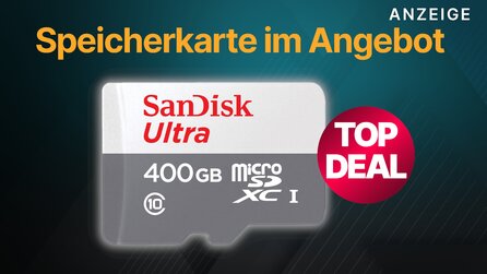 Von 88€ auf 29,99€ reduziert: Jetzt MicroSD Speicherkarte mit 400 GB günstig sichern