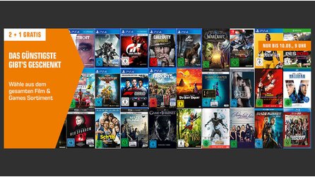 3 kaufen, 2 zahlen - Spiele für PS4, Xbox One und Nintendo Switch