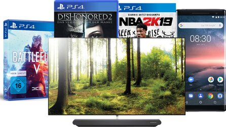 UHD-Fernseher, Smartphones, Battlefield V und mehr - Weekend Deals bei Saturn