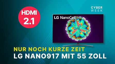 Saturn – Letzte Chance: 55 Zoll LG 4K-TV mit HDMI 2.1 zum Bestpreis [Anzeige]