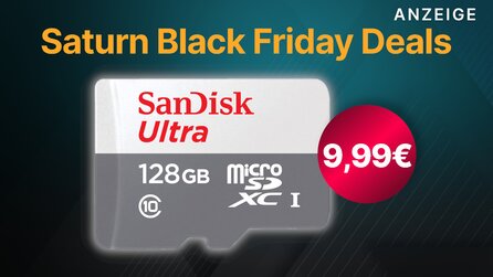 Black Friday Deal: Jetzt 128 GB MicroSD-Speicherkarte für nur 9,99€ bei Saturn holen