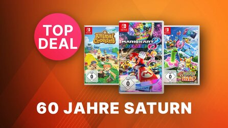 Saturn feiert 60 Jahre Geburtstag: Spiele für Nintendo Switch im Angebot stark reduziert [Anzeige]