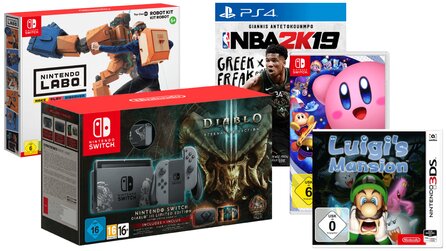 Switch-Bundle im Angebot, NBA 2K19 für 14€ - Gaming-Deals bei Saturn [Anzeige]