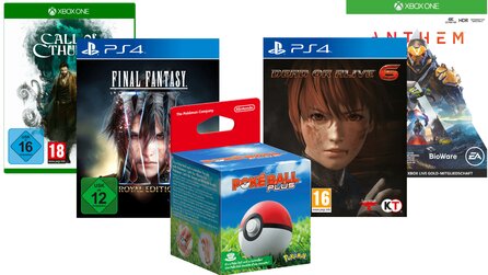 Final Fantasy XV Royal Edition für 10€, Pokéball Plus für 19€ - Spiele-Deals bei Saturn [Anzeige]