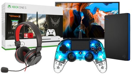 PS4-Festplatte und Controller günstig - Gaming-Angebote bei Saturn [Anzeige]