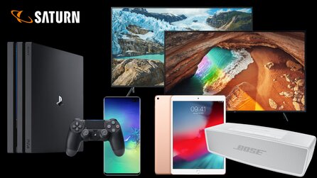 Saturn – PS4 Pro für 249€ und 75-Zoll-4K-TV in neuer Rabattaktion [Anzeige]