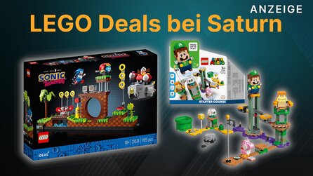 LEGO Deals bei Saturn: Baut jetzt günstig eure eigenen Mario- und Sonic-Levels