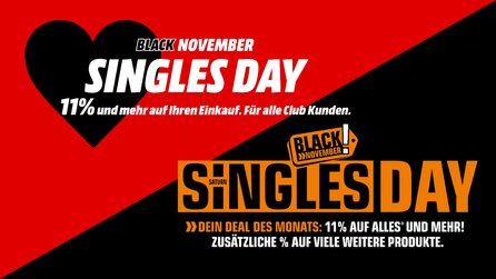 MediaMarkt + Saturn - 11% Rabatt auf fast alles am Singles Day [Anzeige]