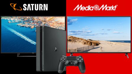 MediaMarkt + Saturn - PS4 für 199€, 4K-TVs ab 288€ im Sonntags-Sale [Anzeige]