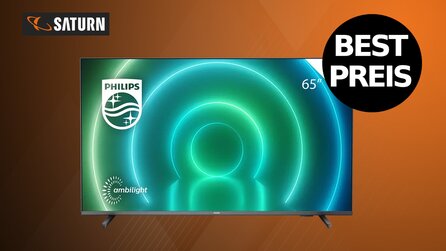 Saturn – Nur heute: 65 Zoll Philips 4K-TV mit Ambilight zum Bestpreis [Anzeige]