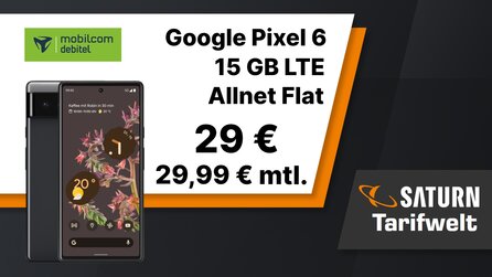 Pünktlich zu Weihnachten: Pixel 6 mit 15 GB Datenvolumen im Angebot [Anzeige]