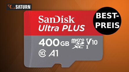 Nintendo Switch – Speicherkarte mit 400 GB zum Bestpreis bei Saturn [Anzeige]