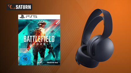 Saturn – Sony Pulse 3D PS5-Headset + Battlefield 2042 günstig im Angebot [Anzeige]