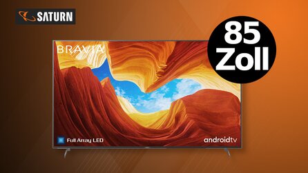 Saturn: 85 Zoll Sony 4K-Fernseher mit HDMI 2.1 jetzt im Sonderangebot [Anzeige]