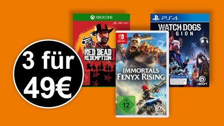 Saturn - 3 für 49€: Spiele für PS4, PS5, Xbox + Nintendo Switch im Angebot [Anzeige]